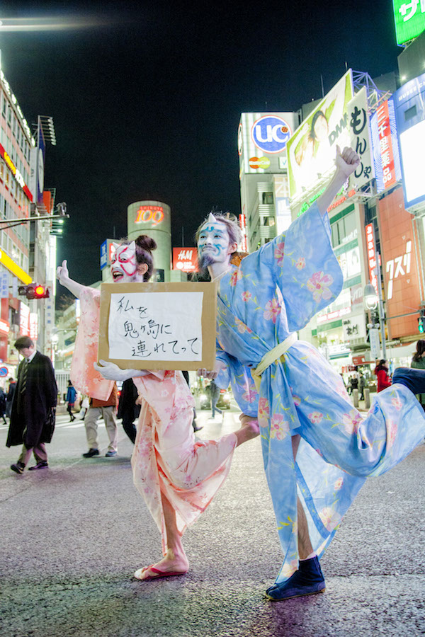 水曜日のカンパネラ、初ワンマン即完で節分の渋谷に鬼出現&クラウドファンディング開始