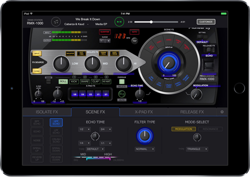 Pioneer DJがiPad用サウンド・エフェクト〜楽曲制作アプリ、RMX-1000 for iPadを発表!