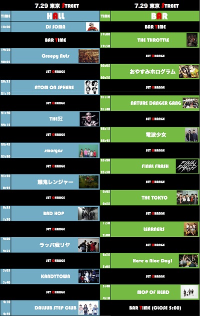 新宿LOFT40周年イベント〈東京STREET2016〉、最終ラインナップでベイビーレイズJAPANが決定!