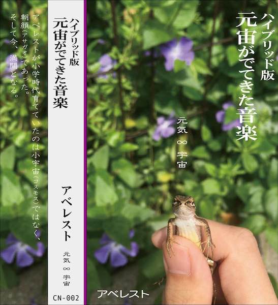 鬼才・abelest、完売した1stアルバムを再構築したカセット『元宙がでてきた音楽』発売