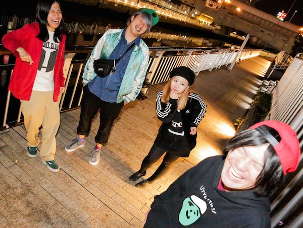 クリトリック・リスも絶賛! 大阪の"フルエナジー・パンク・バンド"B玉のレコ発にNDG、ちくわ、突然少年ら出演